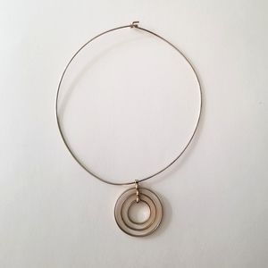Metal Rings Necklace